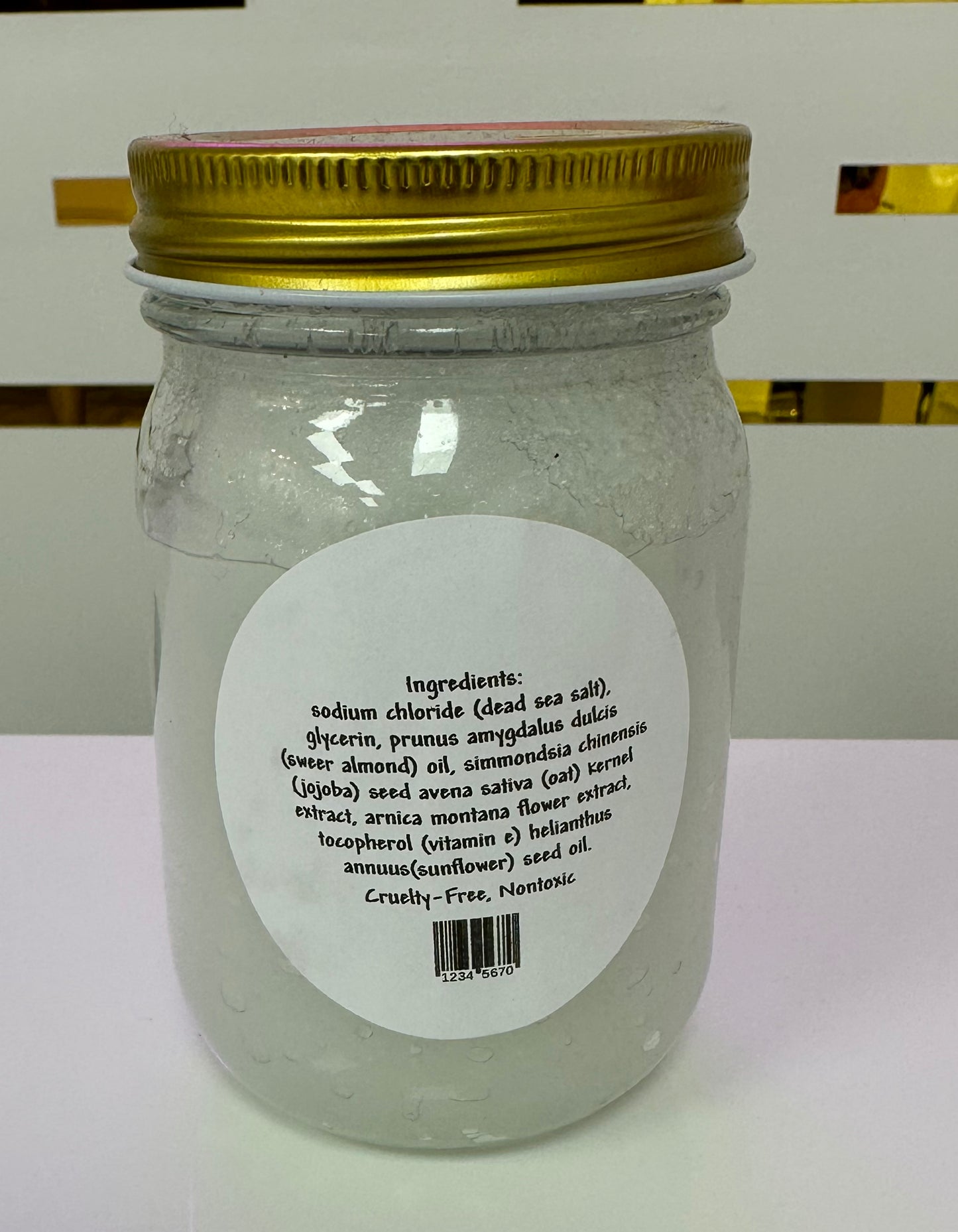 Exfoliating Dead Sea Salt Scrub