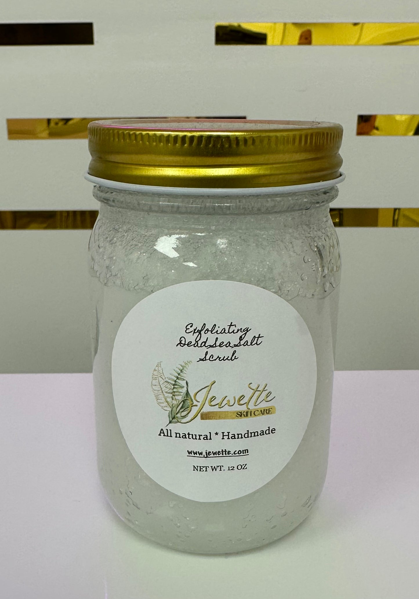 Exfoliating Dead Sea Salt Scrub