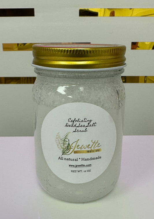 Exfoliating Dead Sea Salt Scrub