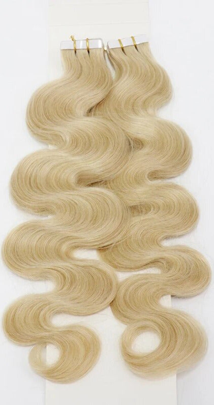 Tape In Extensions #613 Platinum Blonde